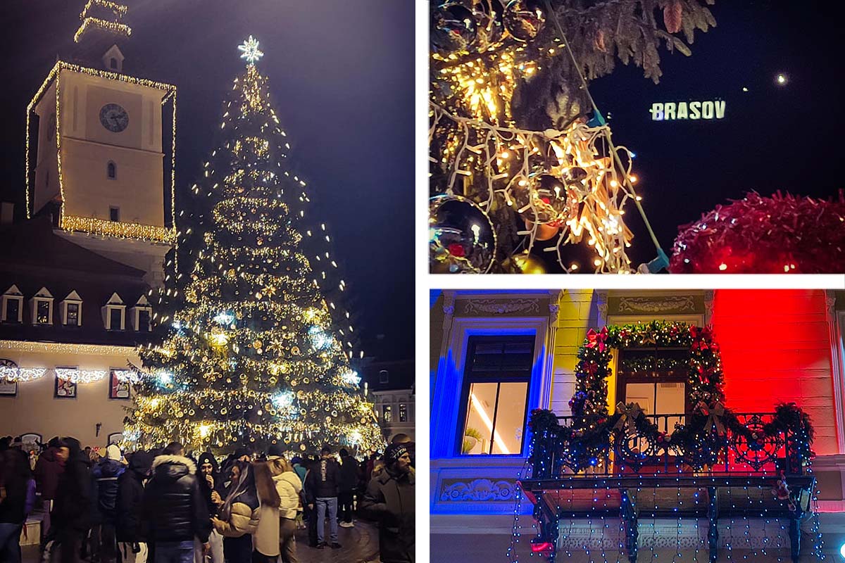 Brașov (în germană Kronstadt) ... Târgul de Crăciun 🎄☃